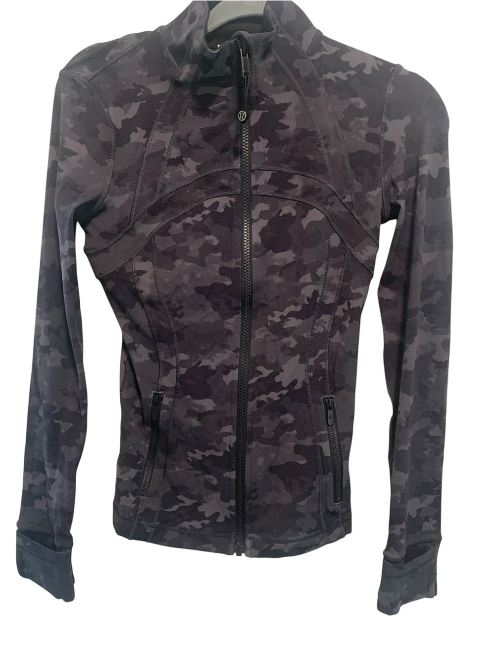 NWT Lululemon define jacket nulu BLACK CAMO Size 4